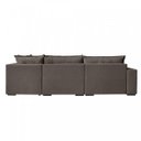 Ver mais imagens de Sofá Retrátil 3 Lugares com Chaise 366cm Presidente 