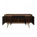 Ver imagem 5 de Buffet 4 Portas e 2 Gavetas 160cm Versátile Veneza