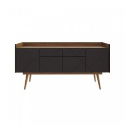 Buffet 4 Portas e 2 Gavetas 160cm Versátile Veneza - 3 Buffet 4 Portas e 2 Gavetas 160cm Versátile Veneza - 3