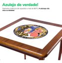 Ver imagem 4 de Conjunto Mesa Jantar Quadrada 80x80cm Madeira + 4 Cadeiras Cozinha - Go Hard Or Go Home - Natural
