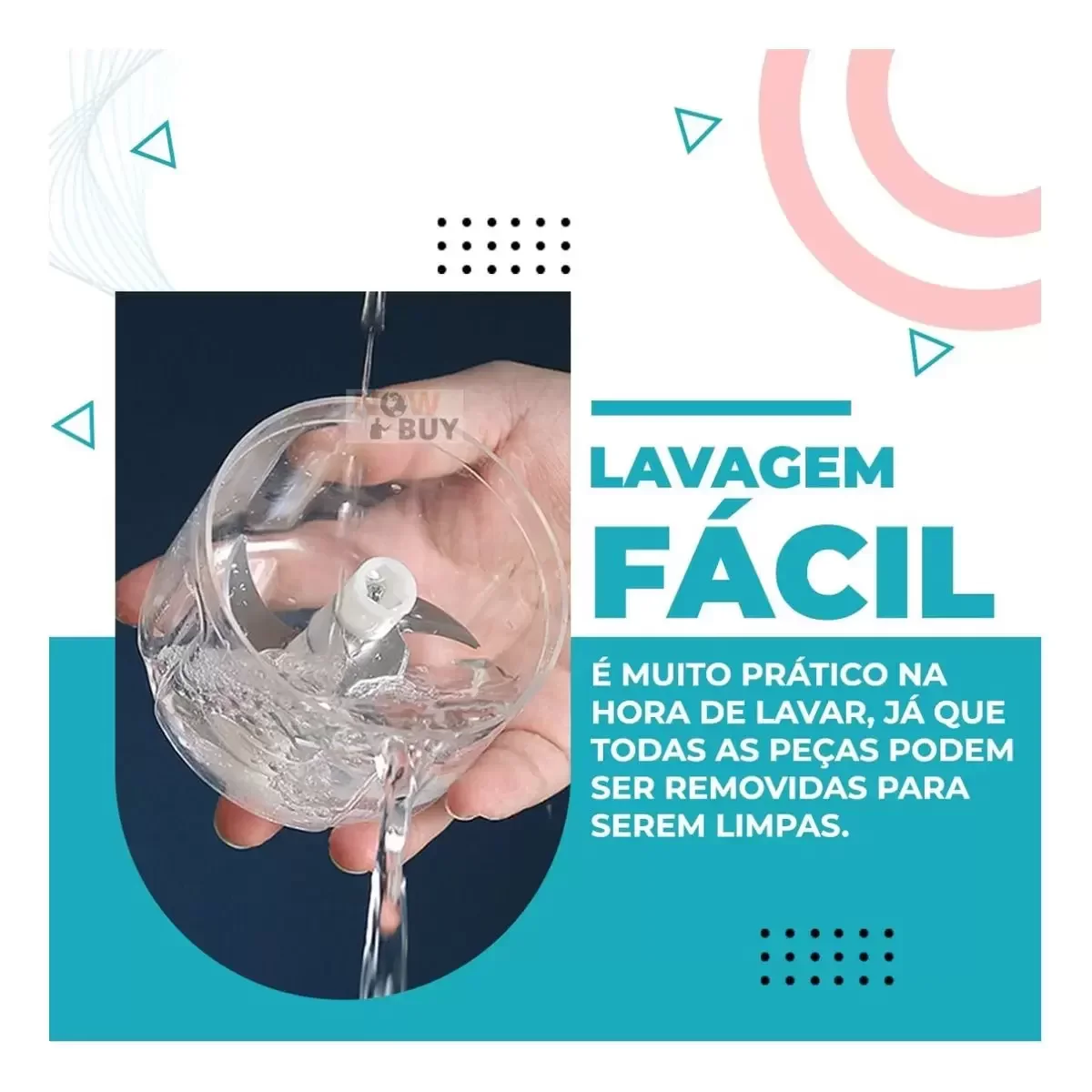 Ver imagem 4 de Mini Processador Triturador sem Fio Elétrico 250ml de Alimentos para Legumes Alho e Outros Alimentos