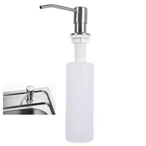 Dispenser Dosador Sabao Detergente Sabonete Liquido Embutir Pia Bancada Banheiro Cozinha Higienico R