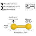Ver imagem 2 de Kit Treino Leve Halteres Peso Mão Emborrachado Academia 3kg