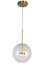 Ver imagem 1 de Pendente Globo Dourado 30cm Led 10w 3000k Bivolt 14611-pl