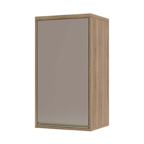 Armário Aéreo 40 Cm 1 Porta de Abrir 1 Prateleira Mel Luciane Móveis