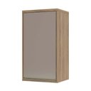 Ver imagem 1 de Armário Aéreo 40 Cm 1 Porta de Abrir 1 Prateleira Mel Luciane Móveis