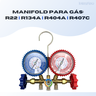 Conjunto Manifold Gás R134a R22 R404 R407 Ar Split Geladeira - 4