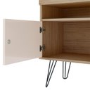Ver imagem 6 de Rack para Sala de Tv 75 Pol 160 Cm 4217 Carvalho Off White Arly Carvalho Off White