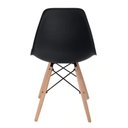 Ver imagem 5 de Kit - Mesa Redonda Eames 120 Cm Preto + 4 Cadeiras Eiffel Dsw Preto