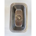 Ver imagem 1 de Cuba Auxiliar Inox 304 Escovada 30x16x14 com Valvula