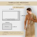 Ver imagem 5 de Toalha Banhão Indiana Intense 100% Algodão Gigante 80x150cm Gramatura 600