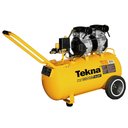 Ver imagem 2 de Compressor De Ar 2,5 hp 50 Litros Silencioso 9,1 Pés Isento de Óleo 1012303 TEKNA-110V