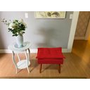 Ver imagem 3 de Kit 02 Poltronas Opala 1 Puff Opala Varias Cores Suede Bela-móveis:vermelho