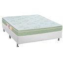 Ver imagem 1 de Cama Box Casal Colchão Espuma Castor D33 Sleep Max + Base CRC Courano White(138x188)