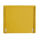 Ver imagem 1 de Cabeceira Requinte Stela Veludo Queen Mostarda