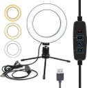 Ver imagem 4 de Kit Gravação Vídeo Profissional Ring Light Anel Iluminador