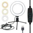 Ver imagem 4 de Kit Gravação Vídeo Profissional Ring Light Anel Iluminador