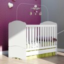 Ver imagem 1 de Berço Mini-cama Henn Bala de Menta - Branco