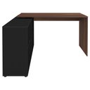 Ver imagem 7 de Mesa Escrivaninha em L 140x130cm 8 Nichos Eron A06 - Mpozenato