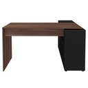 Ver mais imagens de Mesa Escrivaninha em L 140x130cm 8 Nichos Eron A06 - Mpozenato