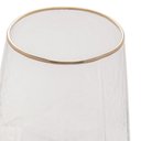 Ver imagem 4 de Conjunto 02 Copos Baixos de Cristal com Borda Dourada 550ml