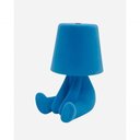 Ver imagem 1 de Abajur Boneco Infantil Led 3 Luzes Iluminação Noturna Cor:azul