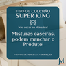 Conjunto de Lencol Casal King Size Casa Blanca 100%algodao Super Macio:caqui - 7