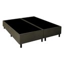 Ver imagem 3 de Cama Box Conjugado Queen com Colchão (158x66x198) Titan Firm Gazin Cr35317 Areia/marrom
