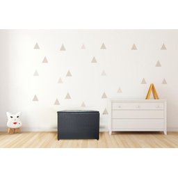 Puff Baú Banqueta Retangular Organizar e Decorar 55cm Preto Trançado Courino - 5
