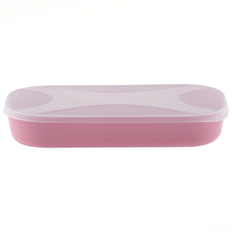 Organizador Multiuso Retangular Baixo 1,2 Litros Color - 650-2 - Top Line