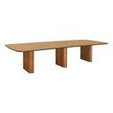 Ver imagem 1 de Mesa de Jantar Grand Mesa 14 Lugares Retangular Laminado Cinamomo 360cm Decorise