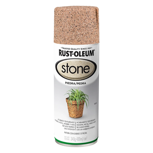 Tinta Spray Efeito Pedra Stone Cor Bege Siena Rust Oleum