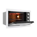 Ver imagem 5 de Forno de Embutir Elétrico Fischer Fit Line 48l com Timer e 3 Funções Branco 127v