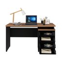 Ver imagem 4 de Escrivaninha Mesa Escritório 135cm 4 Gavetas Flex Multimóveis CR25314