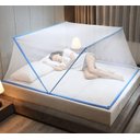 Ver imagem 1 de Super Mosquiteiro para Cama 135x190x85 Tela Dobrável Portátil