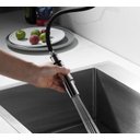 Ver imagem 4 de Misturador Monocomando para Cozinha de Mesa com Bica Móvel Arejador e Extensível Dublin Jiwi