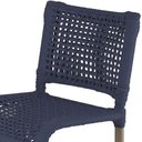 Ver imagem 5 de 3 Banquetas Haiti em Corda Náutica Alumínio Balcão Edícula Trama Original