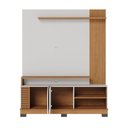 Ver mais imagens de Estante de Tv 65 Polegadas 152cm Itaim C04 - D'Rossi Cor Off White Matte e Freijó
