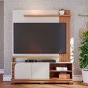 Ver imagem 2 de Estante de Tv 65 Polegadas 152cm Itaim C04 - D'Rossi Cor Off White Matte e Freijó