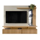 Ver imagem 2 de Painel Home para Tv até 60" 1,8 M Detalhe Ripado Sofisticação e Qualidade - Maragogi Linea Brasil:ca