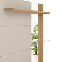 Ver imagem 3 de Painel Home para Tv até 60" 1,8 M Detalhe Ripado Sofisticação e Qualidade - Maragogi Linea Brasil:ca