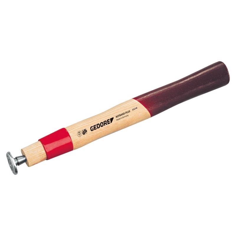 Gedore ROTBAND-Plus Replacement Hammer Handle - Hickory Wood, 260mm Length For 620 H-1250 Series Hammers