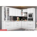 Ver imagem 1 de Cozinha Modulada Henn Americana 10 Peças (3aéreos+3balcões+2paneleiros+2complementos) C5p36