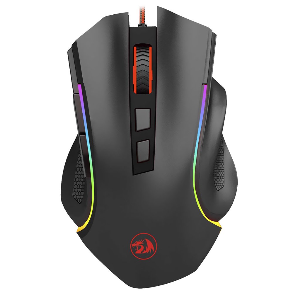 Mouse Gamer Redragon 7200dpi Rgb Griffin M607