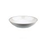 Prato Fundo em Porcelana Legacy Silver 20cm L’hermitage Branco - 1