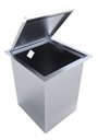 Ver imagem 6 de Cesto Lixeira Pia Cozinha Embutir 5 L Inox 304 Não Enferruja Technox