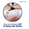 Ventilador de Teto Yris Motor Grande 150w e 180w Ventex - 3