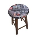 Ver imagem 2 de Kit C/ 4 Capas de Banqueta/banco Impermeável C/ Elástico Cerveja