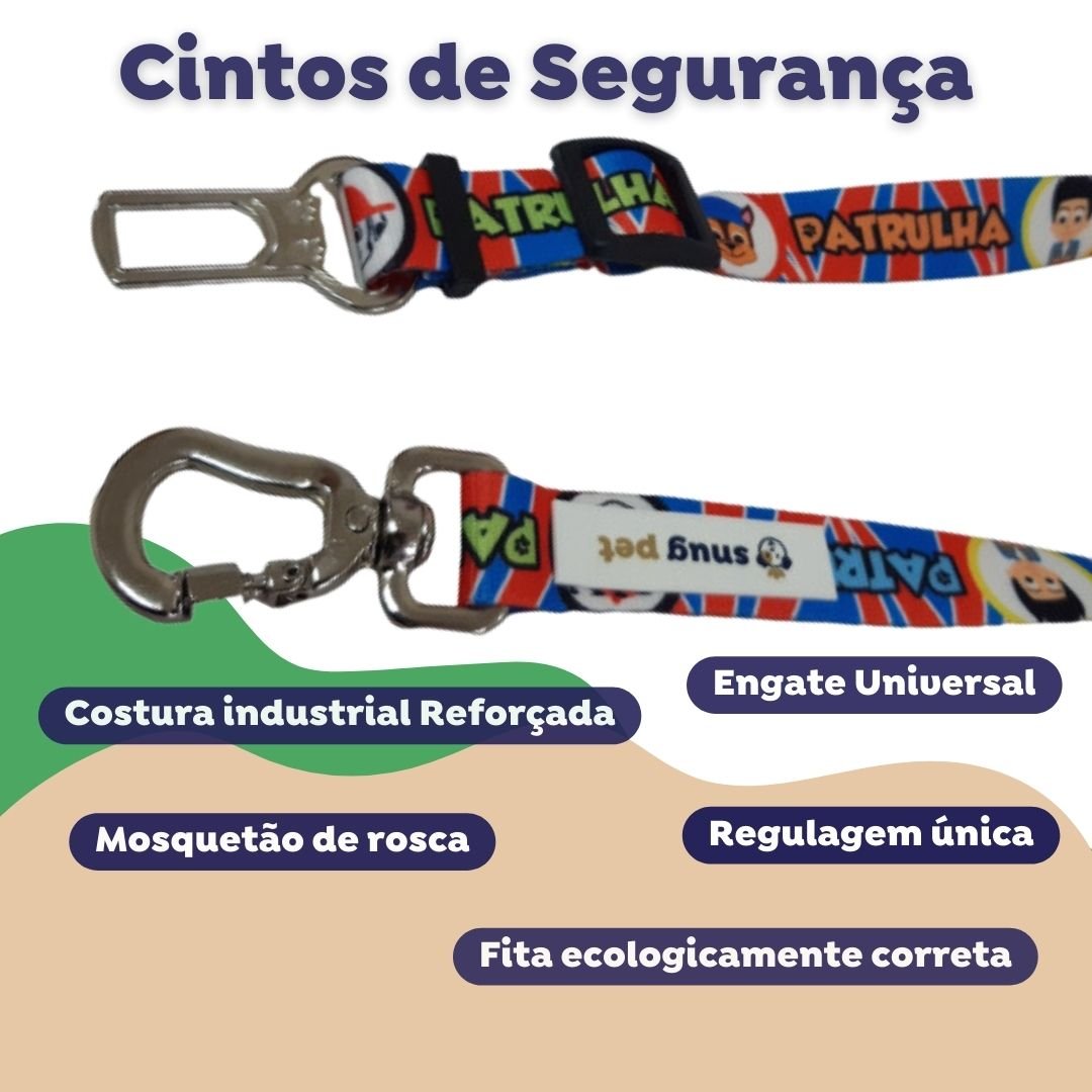 Cinto para Carro Snug-patrulha - 3