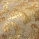 Ver imagem 1 de Papel de Parede Colonial Dourado com Brilho Vinilico Lavável+cola para Aplicação